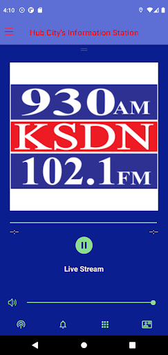 KSDN Radio Screen 2