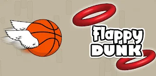 Flappy Dunk Circle - Screenshot 1