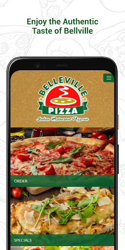 Android application Belleville Pizza N J screenshort