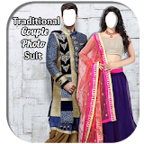 Couple Traditional Photo Suit icon