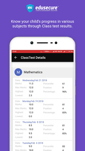 Don Bosco Sr. Sec. School Screen 2