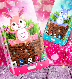 Cute bunny live wallpaper 19.8grad APK screenshots 13