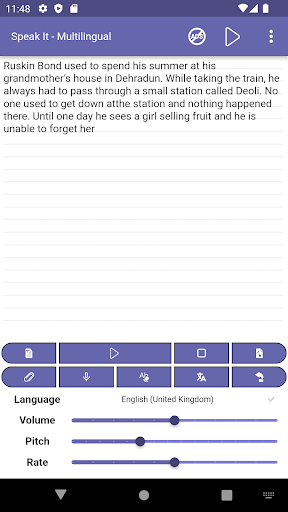 Speak It - Multilingual Screen 2