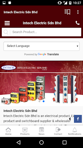 Intech Electric Sdn Bhd Screen 2