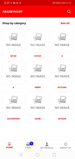 Nearbymart Online Screen 2