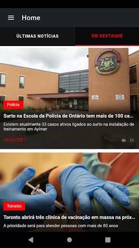Jornal North News – Portal de Screen 3