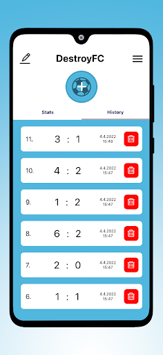 mySoccer-Stats Screen 3