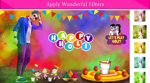 Holi Photo Editor Screen 3