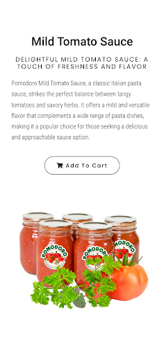 Pomodoro Italian Sauce Screen 3