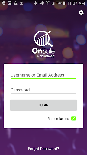 Android application OnSale by TicketWeb screenshort