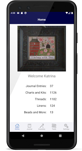 Android application X-Stitch Plus screenshort