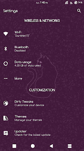 Sprite Substratum Theme Androi Screenshot