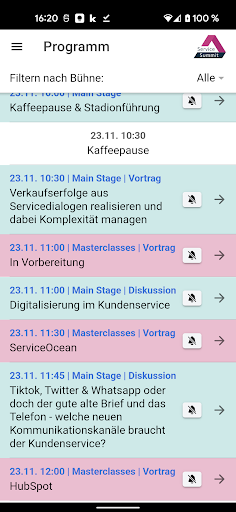 Service Summit Screen 2