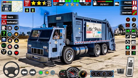 Euro Truck: Trash Truck Games 4