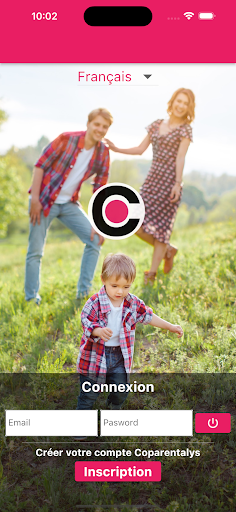 Android application Coparentalys screenshort