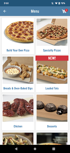 Domino's Pizza USA screenshot
