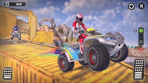 Android application ATV Quad Bike Racing Games screenshort