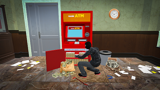 roubo furtivo roubo ladrão 3D