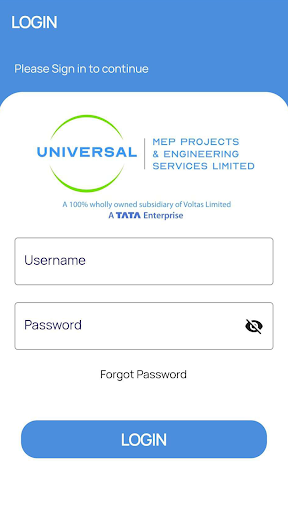 Android application UMPESL TASK ON TIME screenshort
