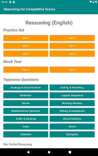Reasoning for Competitive Exam