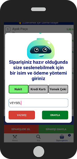 Akıllı Garson - Smart Waiter