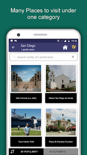 San Diego Travel & Explore, Of Screen 3
