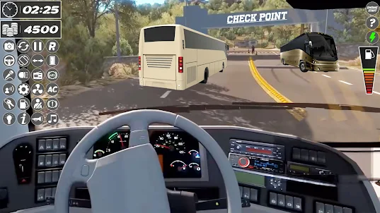 autobús conduciendo simulador