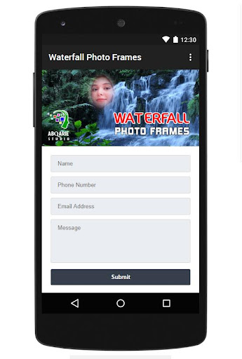 Waterfall Photo Frames Screenshot 4 - AppWisp.com