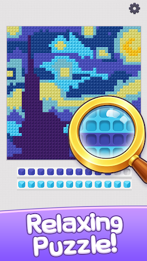 Shiny Coloring: Diamond Sort screenshot 2