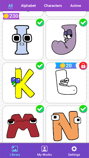 Alphabet Lore Coloring