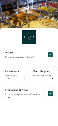 Android application Terra Gelato screenshort
