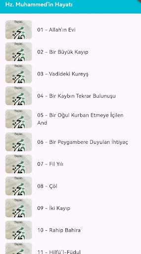 Hz. Muhammed'in Hayatı (Sesli) screenshot 0