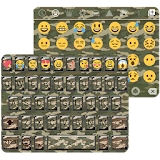 Camouflage Emoji Keyboard Skin icon