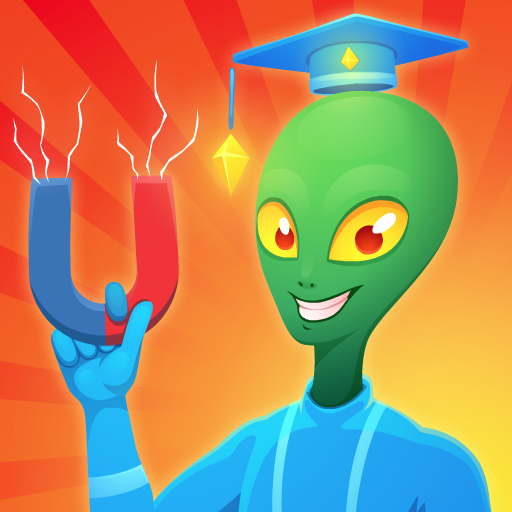Magnetic Puzzle -Alien IQ Test logo