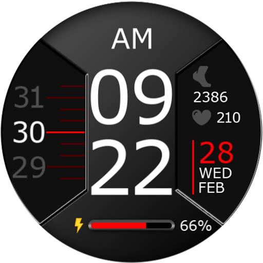 Key WF06 Digital Watch Face Download on Windows