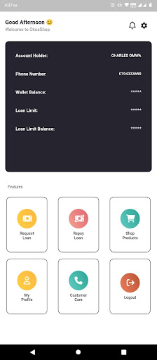okoashop Screen 2