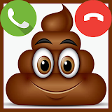 Fake Call Poop Game icon