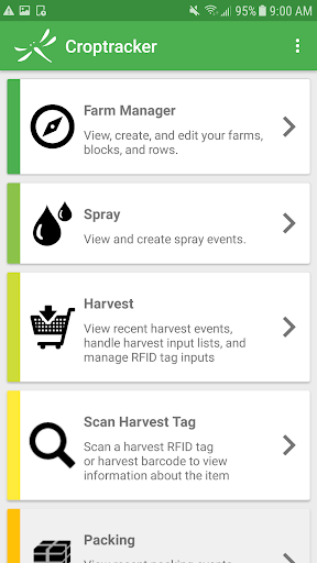 Crop Tracker Screen 2
