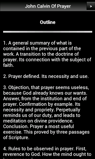 John Calvin Of Prayer Screen 3