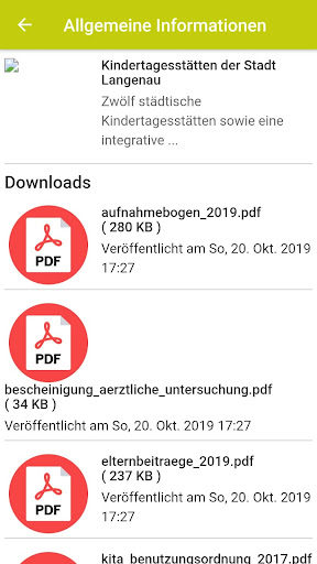Kindertagesstätten Langenau Screen 3