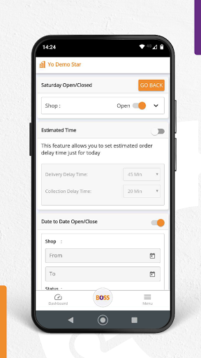 Boss - Manage Business Screen 2