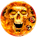 Scary Fire Skull Launcher Them - Androidアプリ