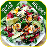 Cover Image of ダウンロード Soups & Salads Recipes  APK