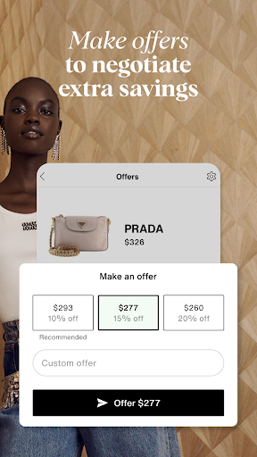 Screenshot of Vestiaire Collective
