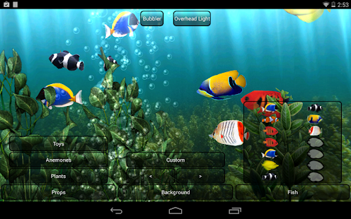 Aquarium Live Wallpaper Gratis Screenshot