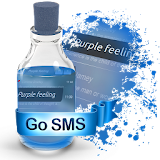 Purple feeling S.M.S. Theme icon