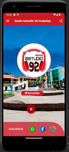 Radio Estudio 92 Huayllay Screen 3