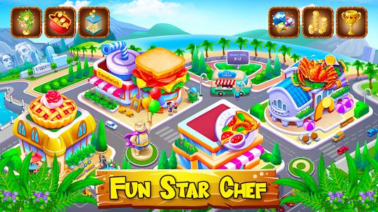 Food Restaurant: Fun Star Chef