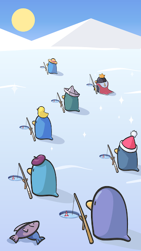 Android application Penguin Icefishing screenshort