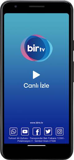 Android application Bir TV screenshort